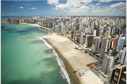 Foto real de Beira Mar de Fortaleza